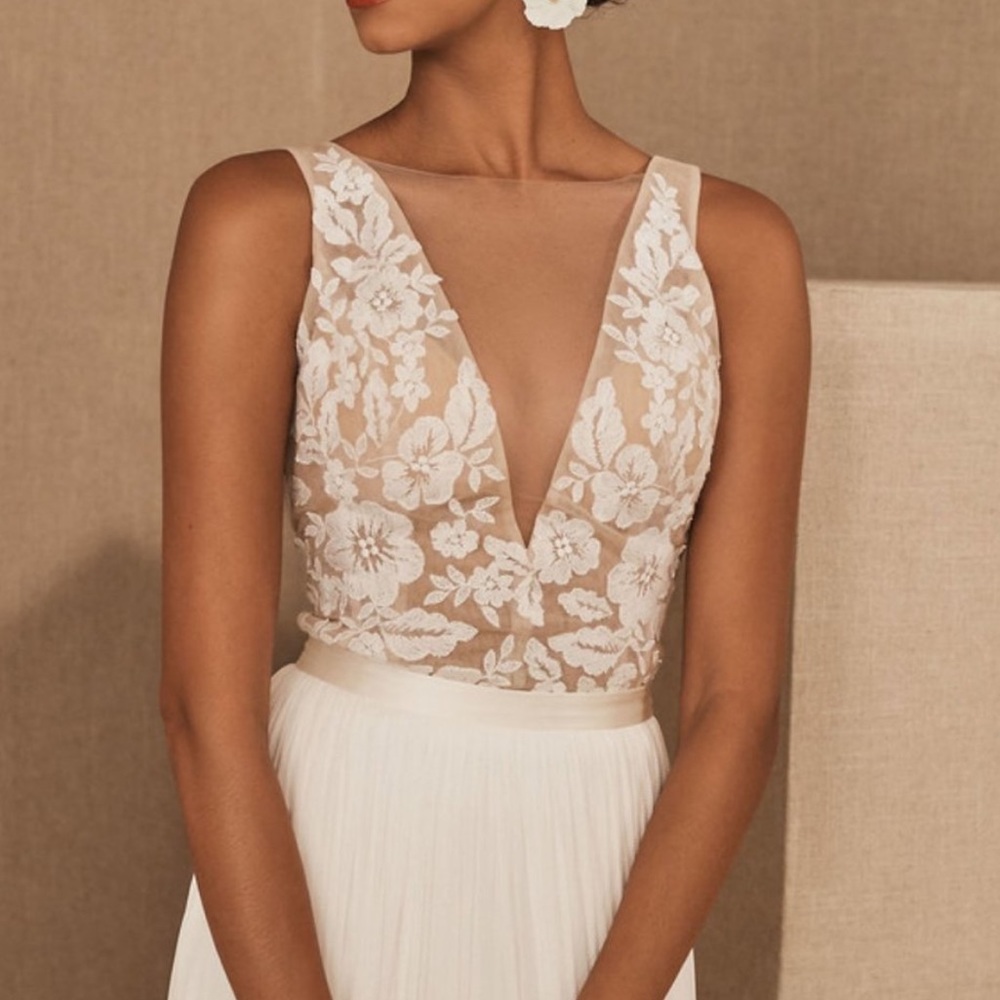 Jenny by Jenny Yoo Marian Top wedding top